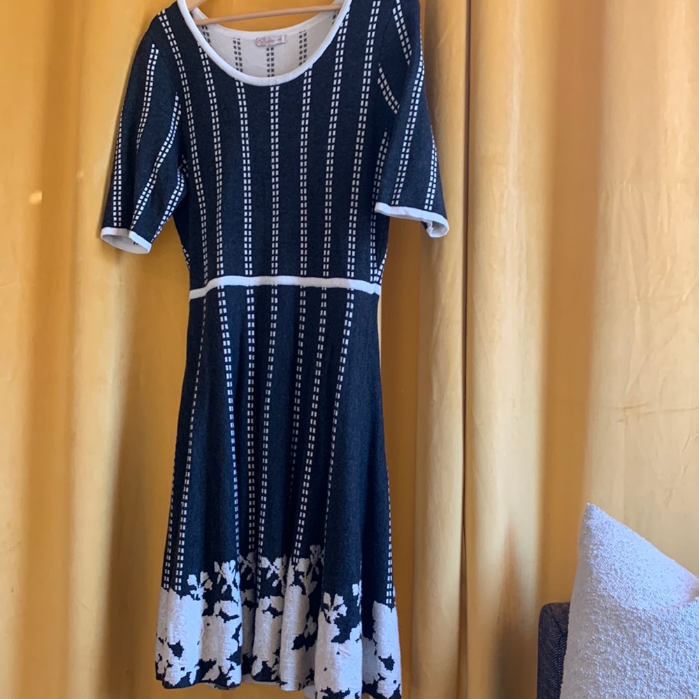 ESTABLISHED 1962 SWEATER DRESS size: XL charcoal grey